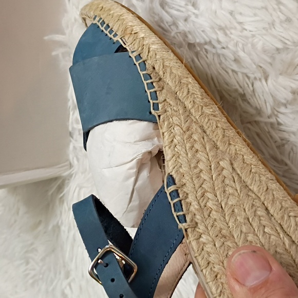 Eric Michael Leigh Wedge Women's Sz EU 36 USA Sz  6 Sandals New 🆕 - Picture 4 of 8